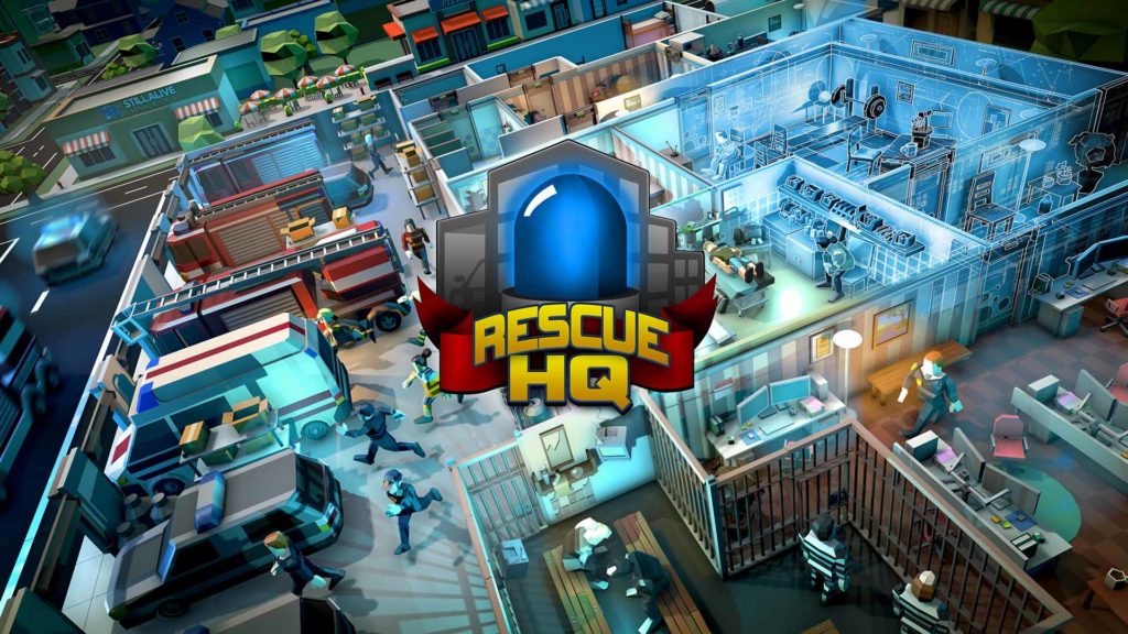 Rescue HQ – The Tycoon: Neuer Blaulicht-Tycoon präsentiert 17 Rescue HQ