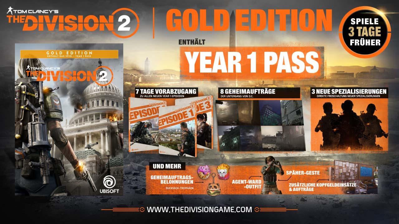 The Division 2 Digital Gold