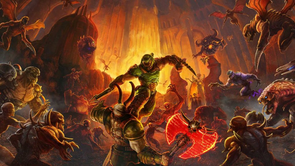 DOOM Eternal (PS4) im Test – Rasante Shooter-Action auf Hochtouren 1 Doom Eternal