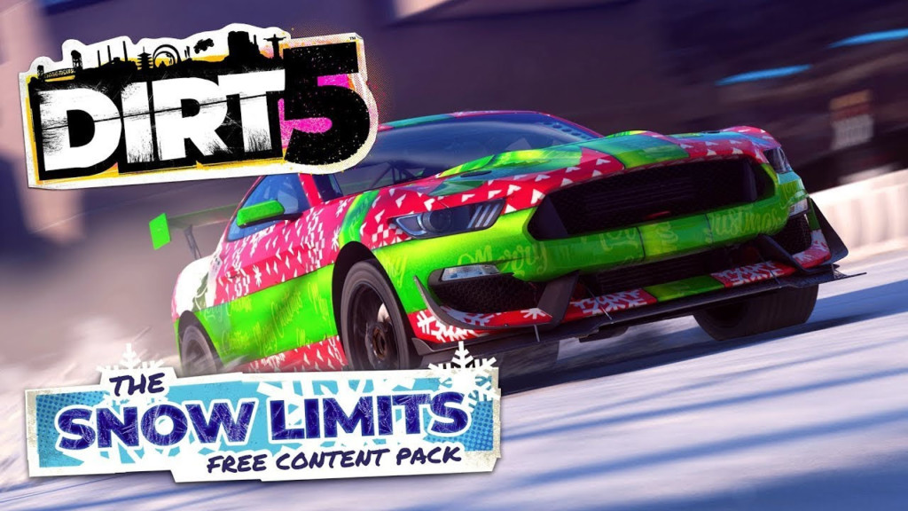DIRT 5 Update 2.00 mit Lenkrad-Unterstützung & Fest-DLC 3 DIRT 5 Update Snow Limits DLC