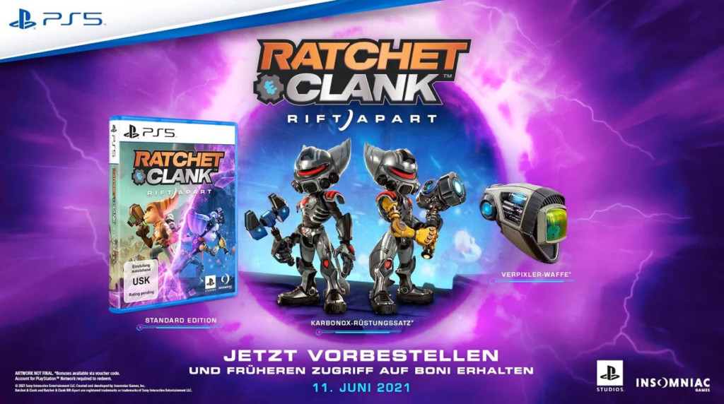 Ratchet & Clank Rift Apart Standard Edition Preorder