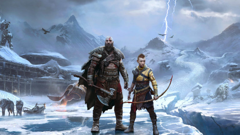 God of War Ragnarök Hero Background