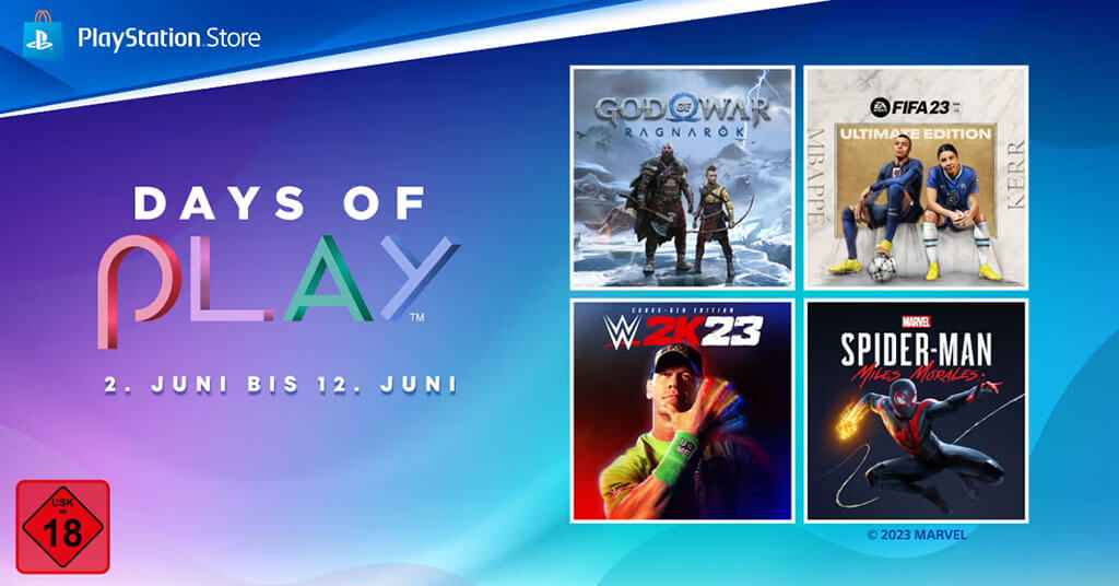 Start der Days of Play 2023: Starke Angebote im PlayStation Store und Handel 2 Days of Play PlayStation Store Rabatte