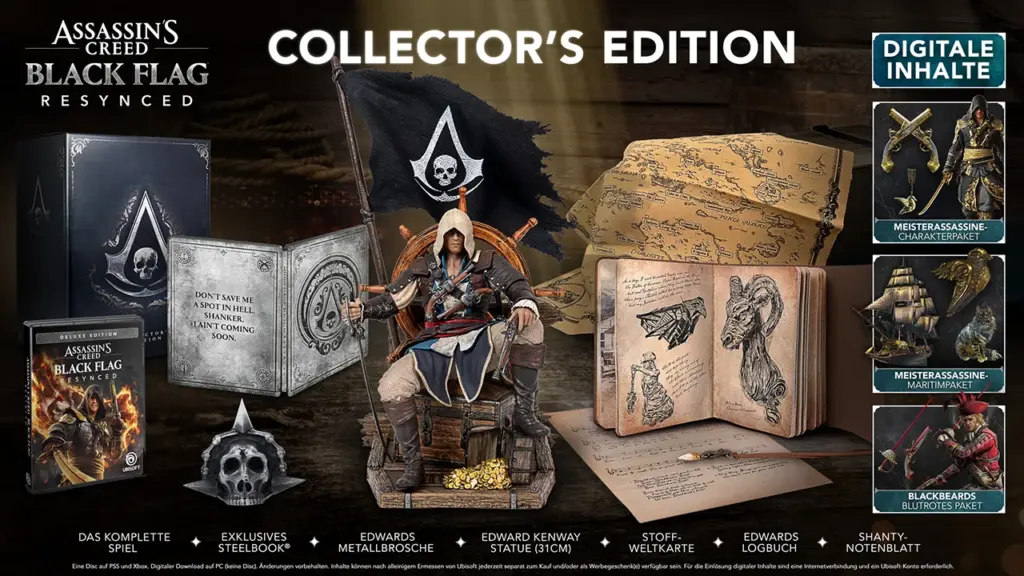 Assassins Creed Black Flag Resynced Collectors Edition