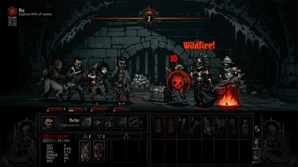 Darkest Dungeon kehrt zurück: Überraschendes neues DLC nach sechs Jahren angekündigt 1 Darkest Dungeon The Fire's Edge Screenshot 01