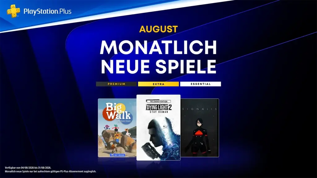 PlayStation Plus im August: Diese Spiele erwarten euch 2 PlayStation Plus August 2026
