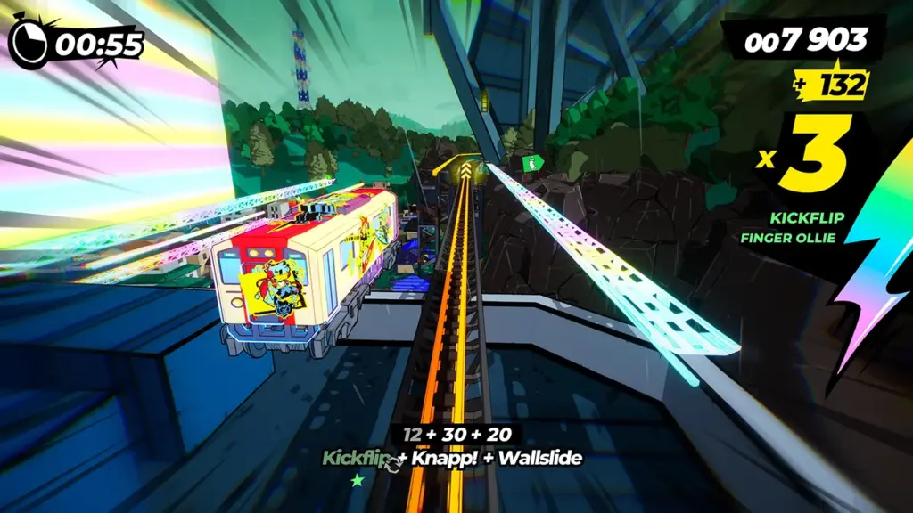 Denshattack! im Test: Wenn der Nahverkehr zur Skate-Session wird 5 Denshattack! Screenshot 05