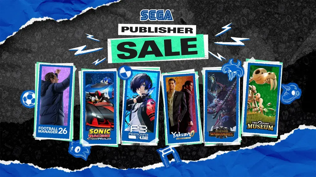 SEGA Publisher Sale: Große Rabatte auf Sonic Racing, Persona 3 Reload und mehr 4 SEGA Publisher Sale