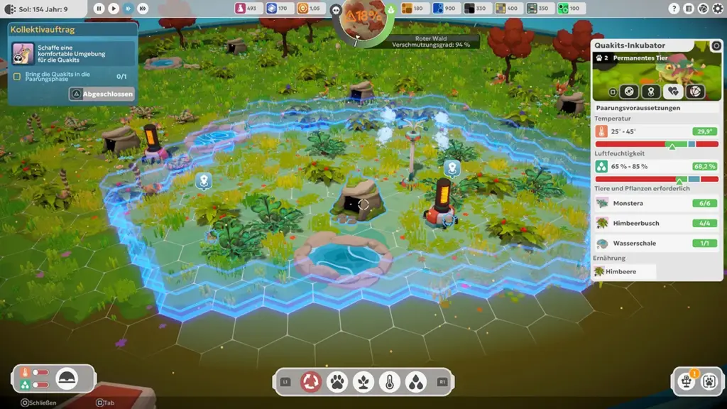 BioEden im Test: Cozy-Management auf PS5 2 BioEden Screenshot 02