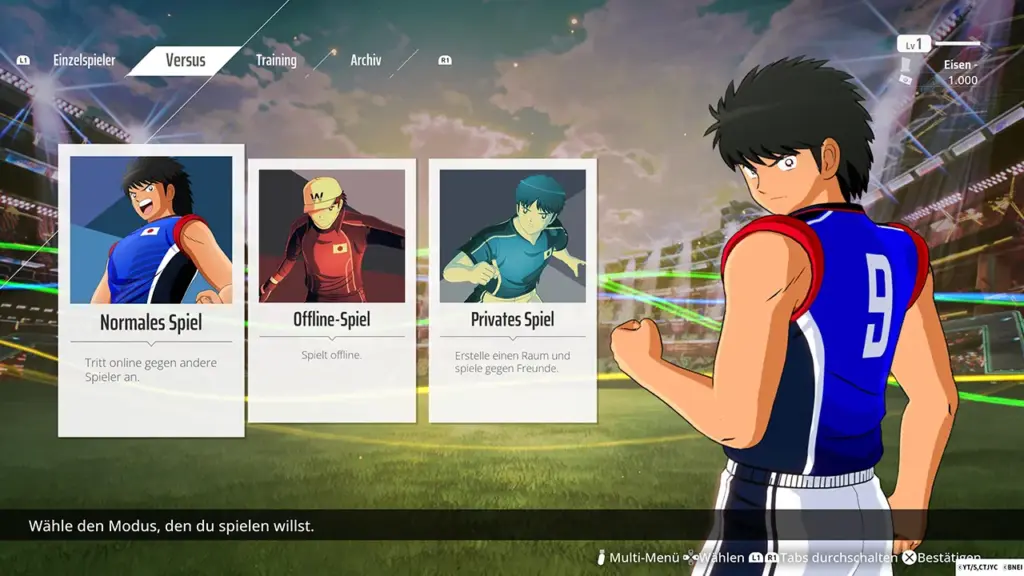 Captain Tsubasa 2: World Fighters im Test: Anime-Fußball auf PS5 in Bestform 3 Captain Tsubasa 2 World Fighters Screenshot 03