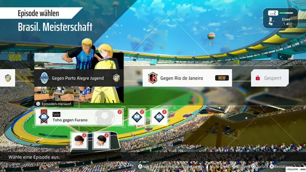 Captain Tsubasa 2: World Fighters im Test: Anime-Fußball auf PS5 in Bestform 4 Captain Tsubasa 2 World Fighters Screenshot 04