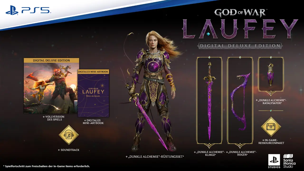 Fayes Reise ins Jenseits der Götter: God of War Laufey ab morgen vorbestellbar 2 God of War Laufey Digital Deluxe Edition
