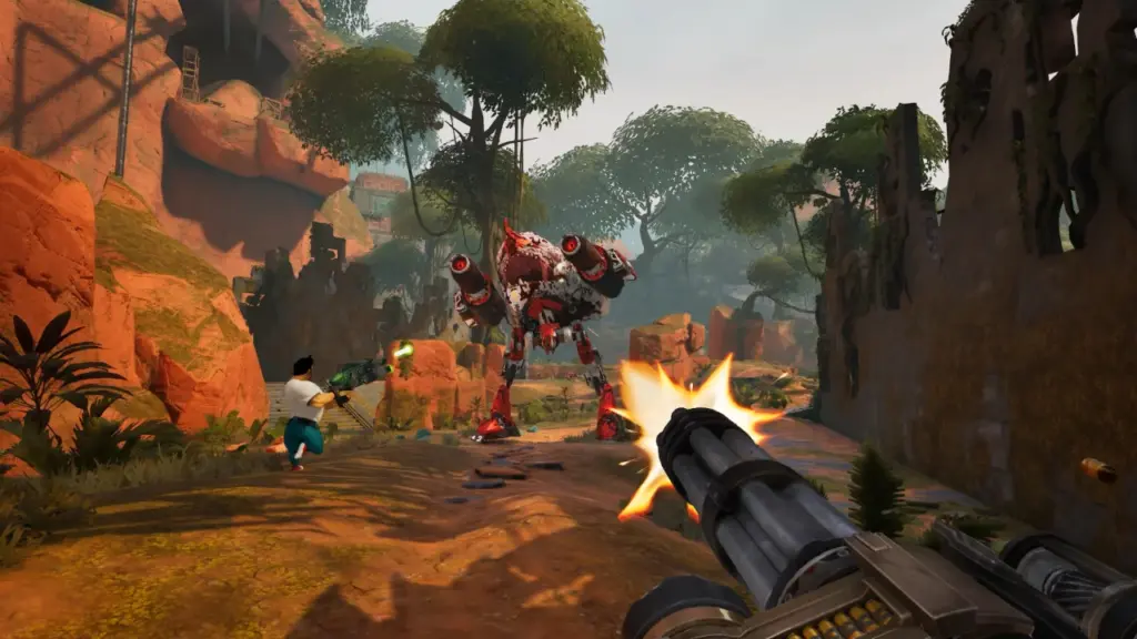Serious Sam: Shatterverse im Test - Chaos hoch fünf im zersplitterten Universum 4 Serious Sam Shatterverse Screenshot 04