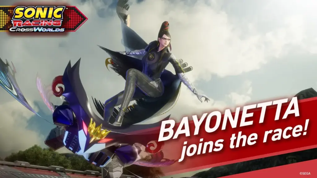 Bayonetta betritt die Strecke: Sonic Racing CrossWorlds startet ins zweite Jahr 4 Sonic Racing CrossWorlds - Bayonetta