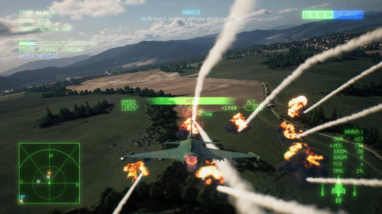 Ace Combat 8: Wings of Theve im Test – Die Rückkehr der Strangereal-Legende nach sieben Jahren 8 Ace Combat 8 Screenshot 08