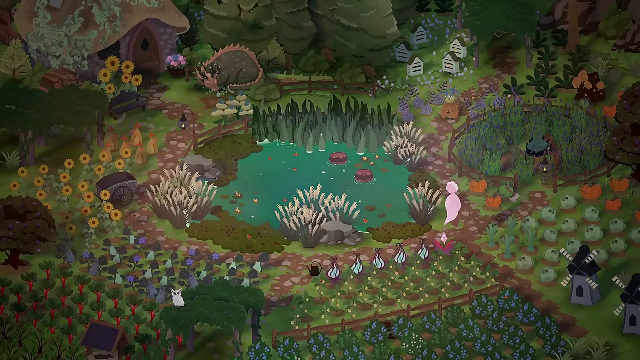 Songs of Glimmerwick im Test (PC): Magie, Melodien und Gartenarbeit 6 Songs of Glimmerwick Screenshot 06